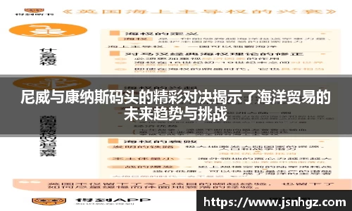 尼威与康纳斯码头的精彩对决揭示了海洋贸易的未来趋势与挑战